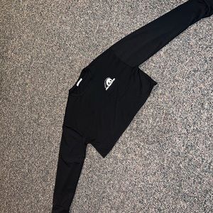 long sleeve skeleton reaper pocket tee